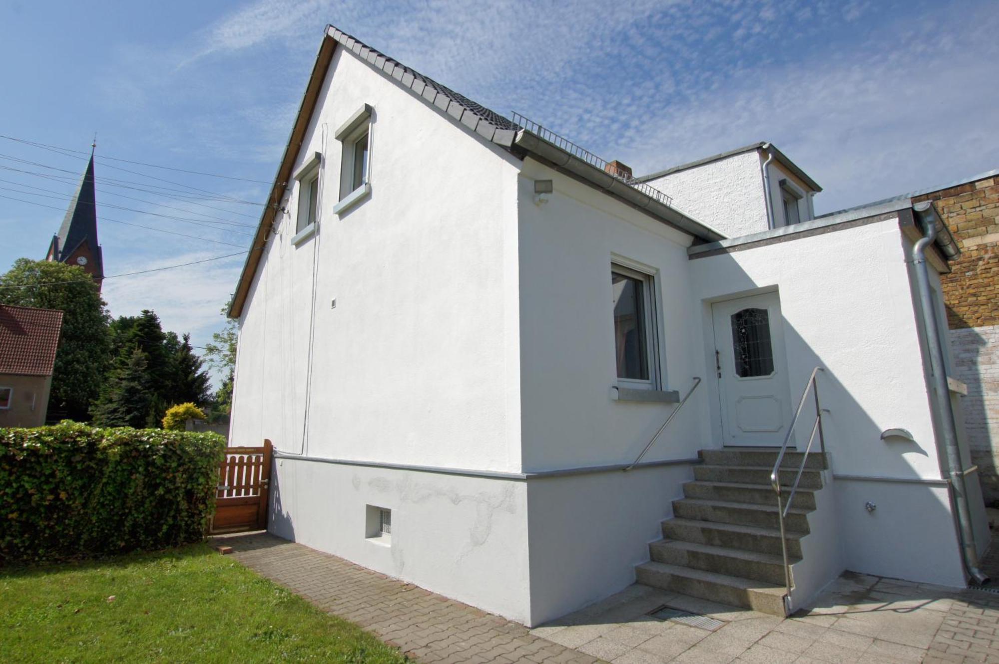 Ferienhaus Halbritter Pouch Exteriör bild